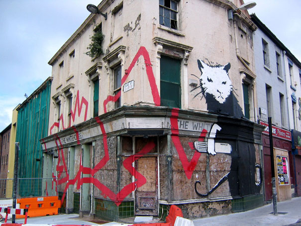 banksy art rat. Street Crimes By Bansky